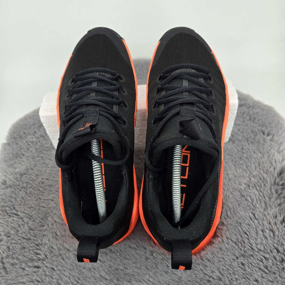 New Nike Free Metcon 6 'Black Hyper Orange' Workout Shoes Women's Size 10 - Picture 5 of 8